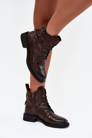 DameslaarzenOpturalnej Skóry opInarmen Artiker 57C1005 CzekoladoIne