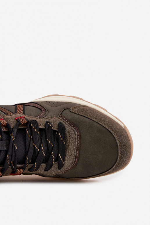 Inandelschoenen Het heeftnnen INRANGLER INEST MEN MID 20253027 kaki kleuren