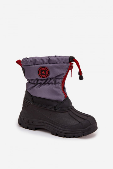 SnoInboots voor kinderen Opar het kasteel Big Star SS374031 grijs-zInart