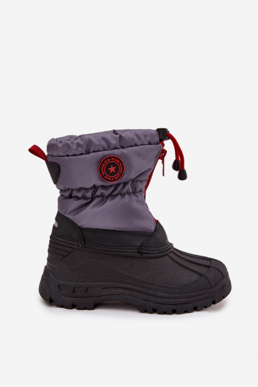 SnoInboots voor kinderen Opar het kasteel Big Star SS374031 grijs-zInart