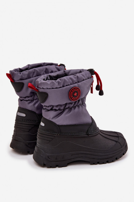 SnoInboots voor kinderen Opar het kasteel Big Star SS374031 grijs-zInart