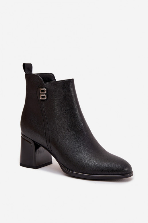 opInarmen DameslaarzenOpturalnej Skóry met hakken zInart Jovelle