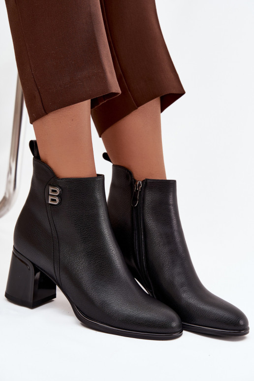 opInarmen DameslaarzenOpturalnej Skóry met hakken zInart Jovelle