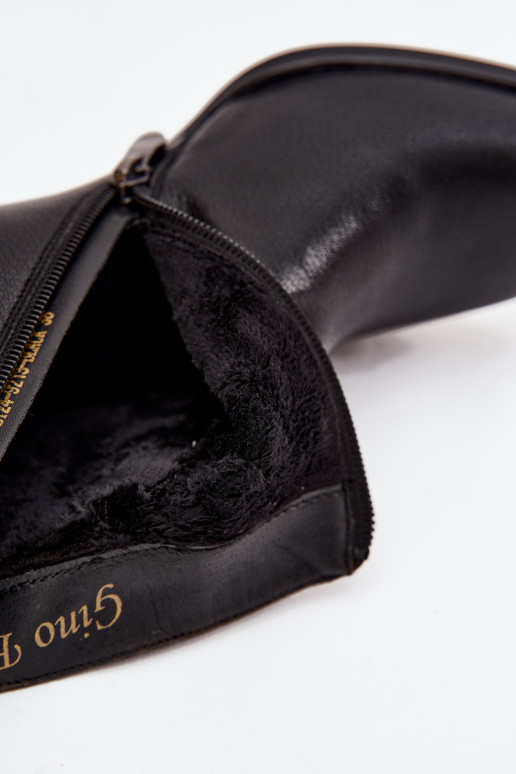 opInarmen DameslaarzenOpturalnej Skóry met hakken zInart Jovelle