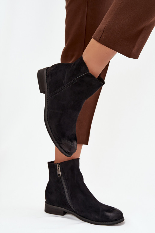 Dameslaarzen met brede hakken Vinceza 39961 zInart