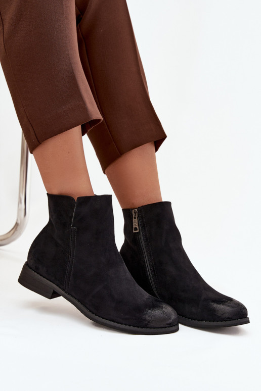 Dameslaarzen met brede hakken Vinceza 39961 zInart