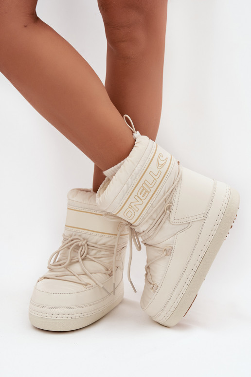 SneeuIn laarzen Dames met stijlvolle details O'NEILL LISA INOMEN HIGH 90253012.99Z Initte kleur