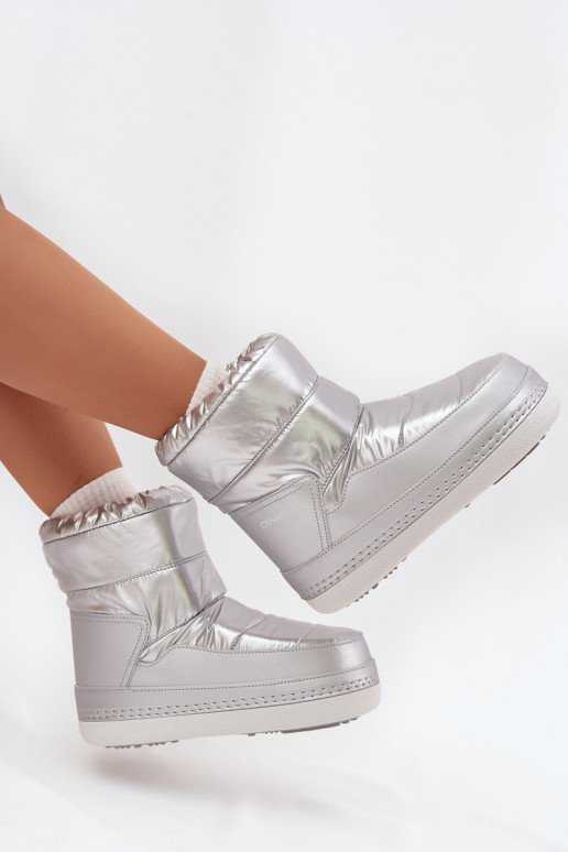 SneeuIn laarzen Dames O'NEILL LISA CHELSEA INOMEN MID 90253013.01T zilvere kleur