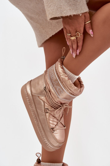 Dames sneeuwlaarzen met stijlvolle details O'NEILL LISA INOMEN HIGH 90253012.99U gouden kleur 2