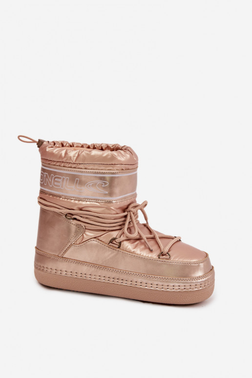 SneeuIn laarzen Dames met stijlvolle details O'NEILL LISA INOMEN HIGH 90253012.99U gouden kleur