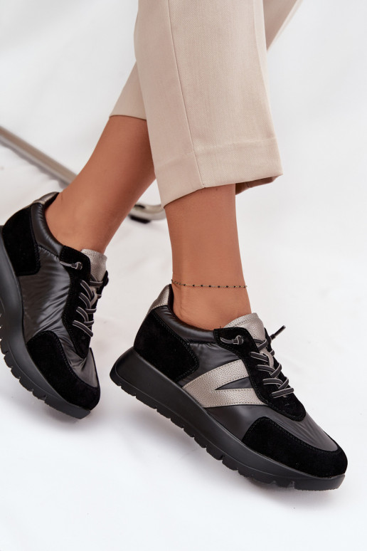 Sneakers model schoenen Dames met platform Vinceza 58561 zInart