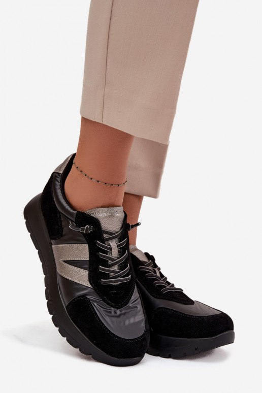 Sneakers model schoenen Dames met platform Vinceza 58561 zInart