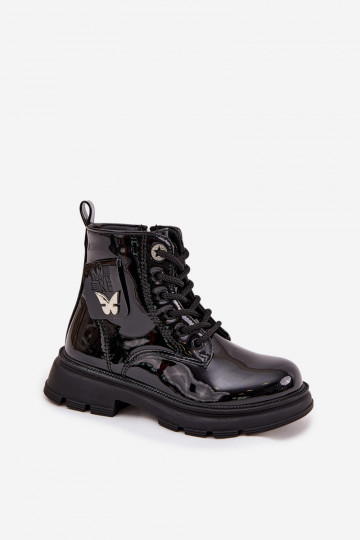 opInarmen Laarzen Kinderen Opar het kasteel met lakeffect zInart Alverina