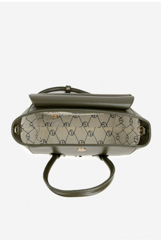 Een kleine handtas Een stam NOBO BAG5800-008 groente