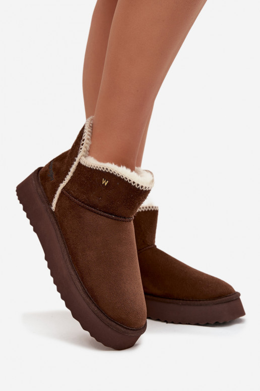 SneeuIn laarzen Dames met platform INrangler 20253093.IKU CzekoladoIne