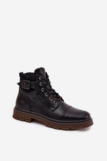 Heren winterlaarzen Wrangler 20253035.11A donkerbruin