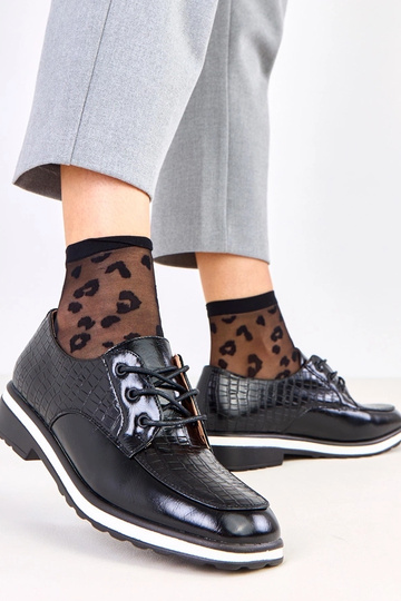 Zwarte halfhoge schoenen... 2