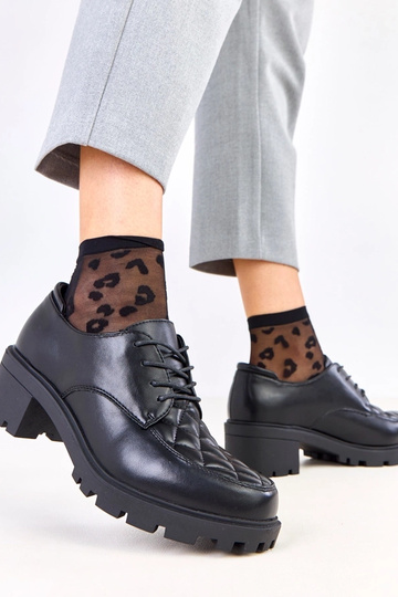 Zwarte halfhoge schoenen... 2