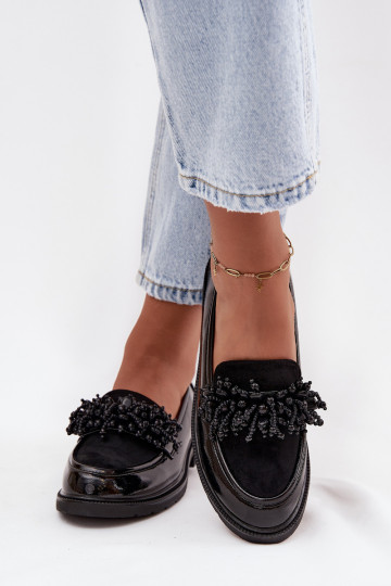 Dames Mocassins met lakeffect S.Barski HY52-369B zInart 2