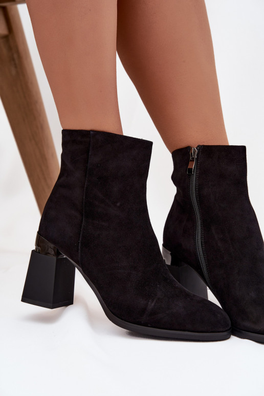 DameslaarzenOpturalnego van suèdeu met hakken opInarmen D&A CR52-718 zInart