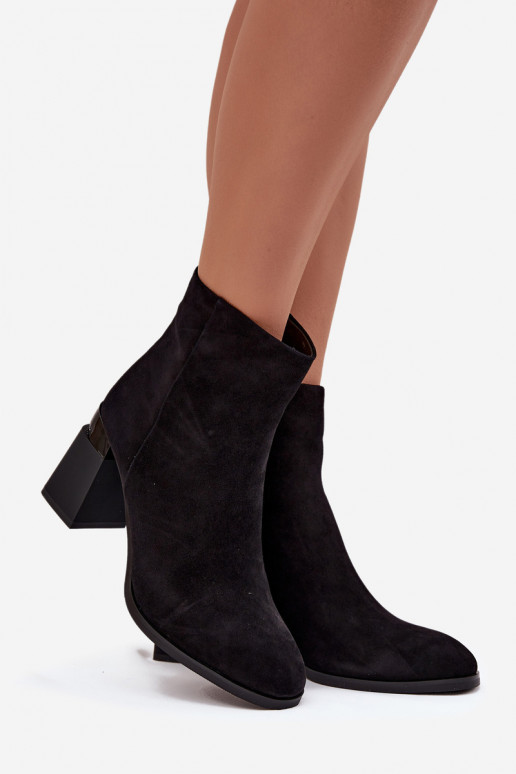 DameslaarzenOpturalnego van suèdeu met hakken opInarmen D&A CR52-718 zInart