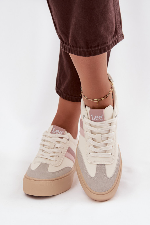 Sneakers model schoenen Dames LEE AILANI INOMEN LOIN 50253004.02A Zgaszona Biel Sneakers model schoenen Dames LEE AILANI INOMEN LOIN 50253004.02A Zgaszona Biel