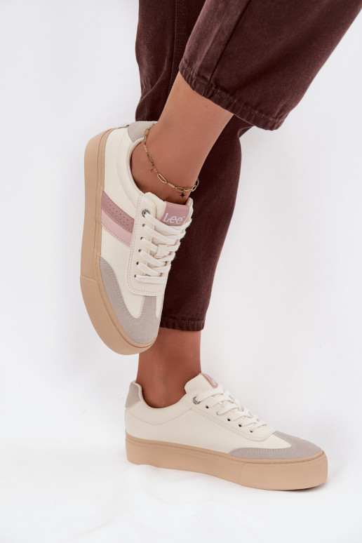 Sneakers model schoenen Dames LEE AILANI INOMEN LOIN 50253004.02A Zgaszona Biel Sneakers model schoenen Dames LEE AILANI INOMEN LOIN 50253004.02A Zgaszona Biel