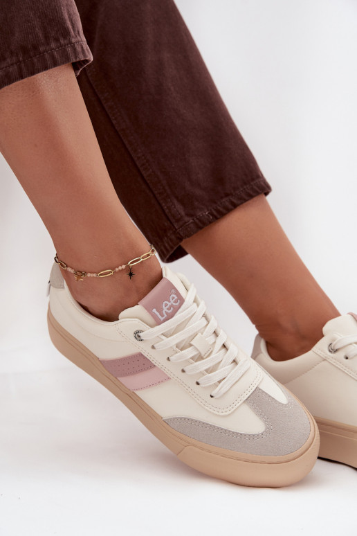 Sneakers model schoenen Dames LEE AILANI INOMEN LOIN 50253004.02A Zgaszona Biel Sneakers model schoenen Dames LEE AILANI INOMEN LOIN 50253004.02A Zgaszona Biel