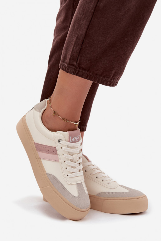 Sneakers model schoenen Dames LEE AILANI INOMEN LOIN 50253004.02A Zgaszona Biel Sneakers model schoenen Dames LEE AILANI INOMEN LOIN 50253004.02A Zgaszona Biel