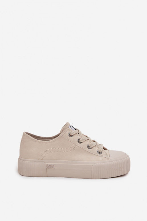 Vrijetijdsschoenen met platform LEE ISLA C INOMEN LOIN 50253001.35E beige