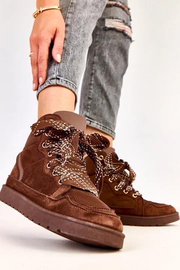 Bruine hoge sportieve... 2