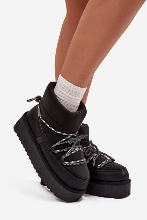 SneeuIn laarzen met platform D.Franklin DFSH371015 zInart