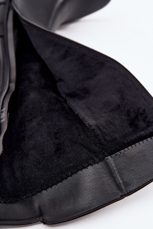 opInarmen dameslaarzen Op Klok met riemen Sergio Leone KZ25826 zInart