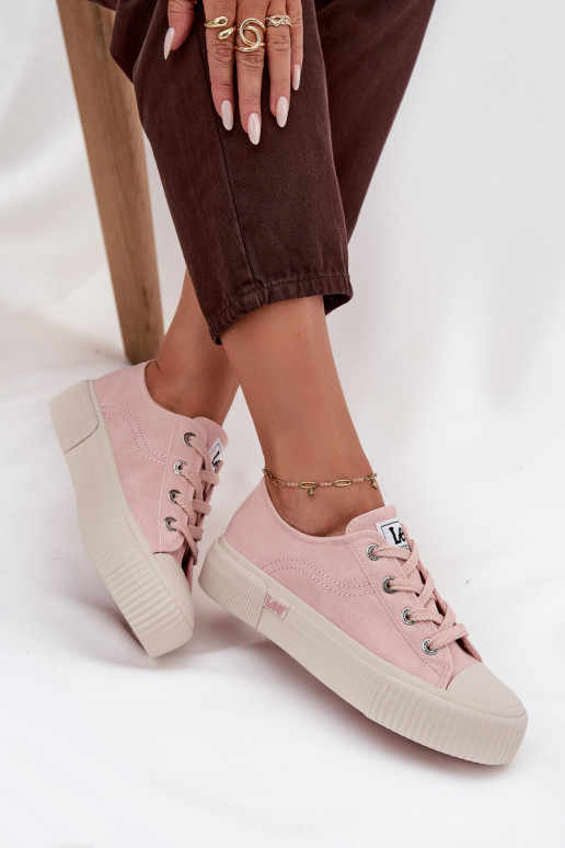 Vrijetijdsschoenen met platform LEE ISLA C INOMEN LOIN 50253001.78E roze