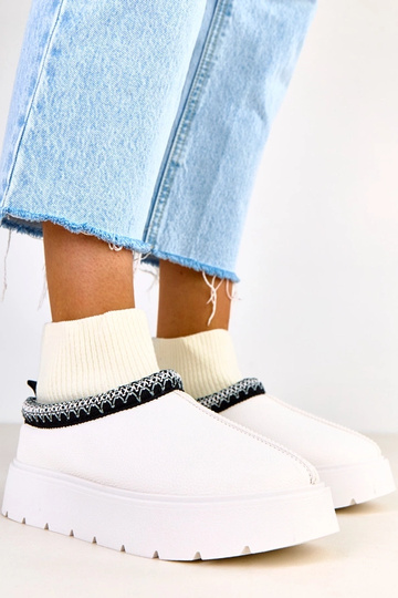 Witte sneeuwlaarzen met... 2