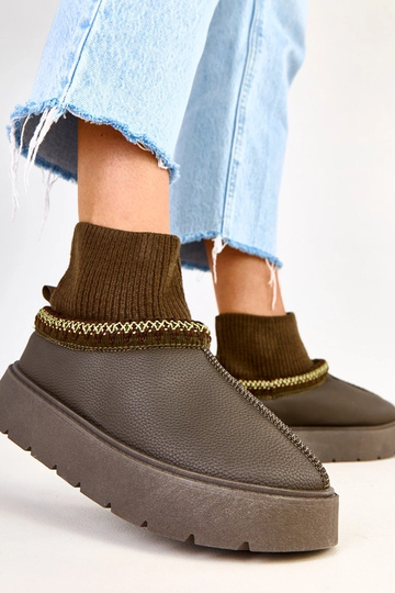 Groene sneeuwlaarzen met... 2