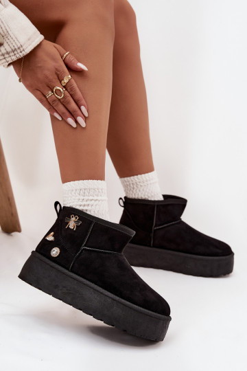 SneeuIn laarzen Dames met platformPrzypinkami zInart Het heeftelle