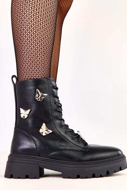 Zwarte dames trekking schoenen...