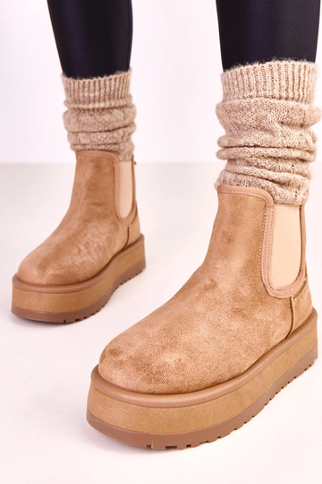 Donkerbeige lage... 2