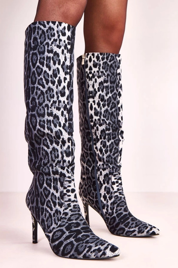 Zwarte laarzen met...