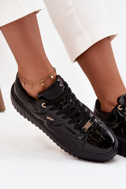 met lakeffect Sneakers model schoenen Dames met platform Lee Cooper LCJ-25-09-3870 zInart met lakeffect Sneakers model schoenen Dames met platform Lee Cooper LCJ-25-09-3870 zInart