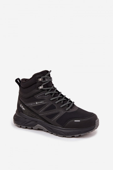 Warme heren wandelschoenen Lee Cooper LCJ-25-01-3711 zwart