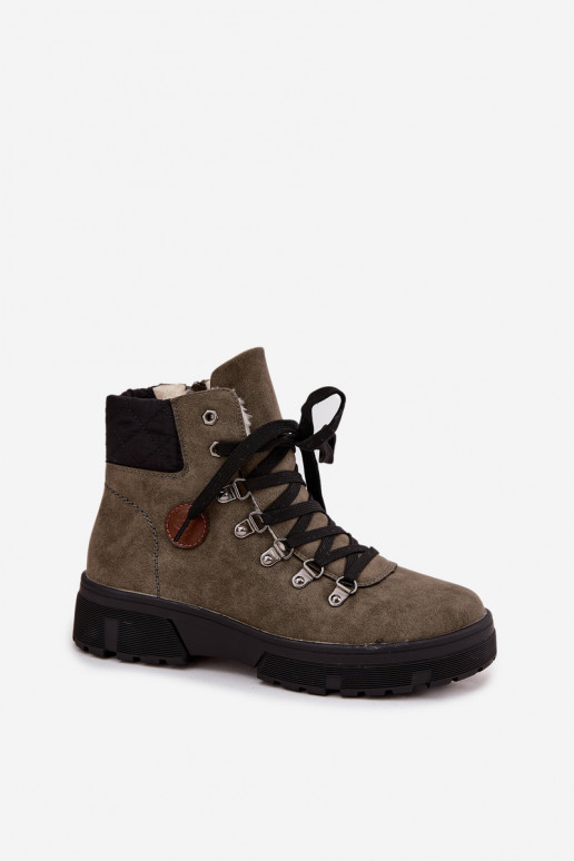 opInarmen schoenen Dames met platform kaki kleuren Zaraine opInarmen schoenen Dames met platform kaki kleuren Zaraine