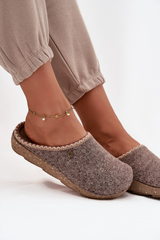 schoenen eigengemaakt Slippers Dames Inblu ED000031 beige schoenen eigengemaakt Slippers Dames Inblu ED000031 beige