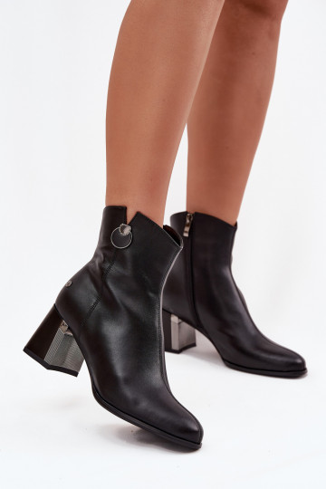 opInarmen LaarzenOpturalnej Skóry met hakken Het heeftciejka K7203-04 zInart 2