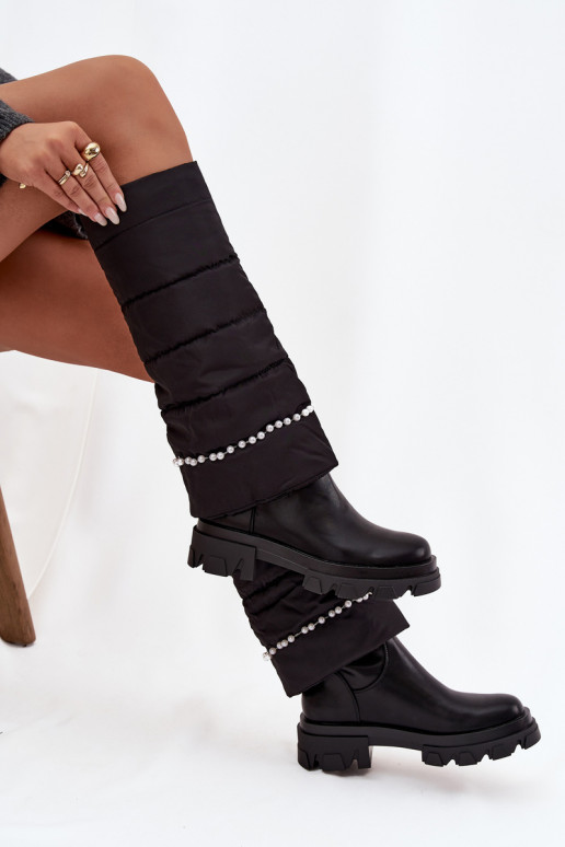 INarme laarzen met kralen zInart Irvette INarme laarzen met kralen zInart Irvette