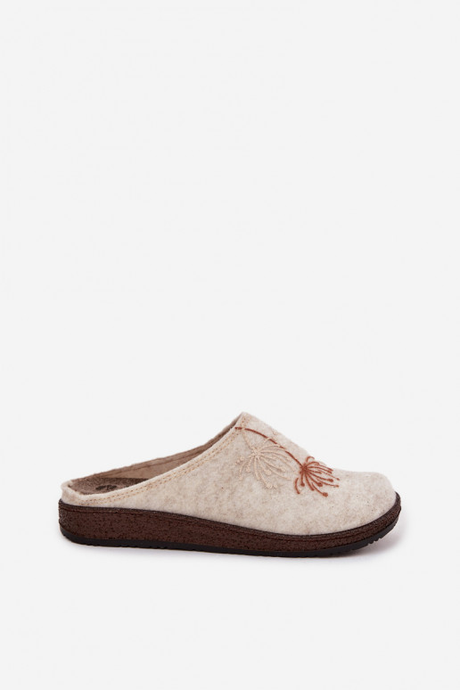 Dames schoenen eigengemaakt Slippers Inblu NL000011 beige