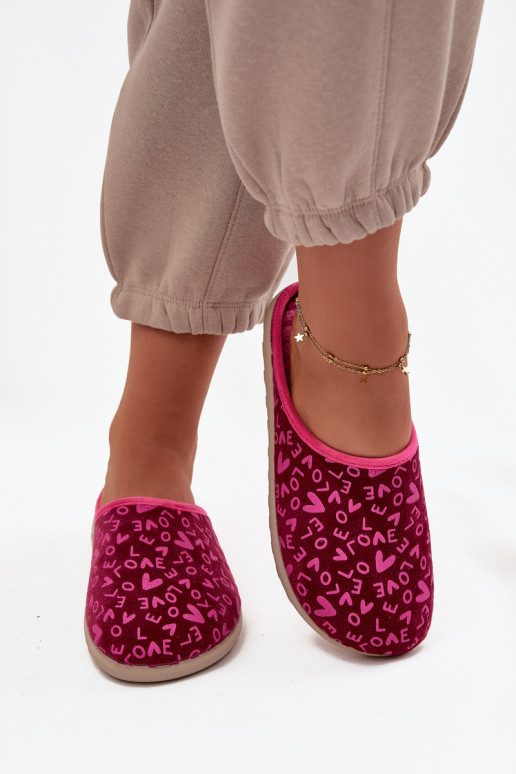 Slippers Dames Love Inblu ET000032 roze