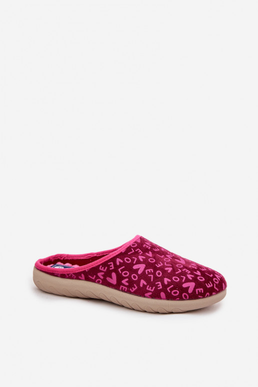 Slippers Dames Love Inblu ET000032 roze