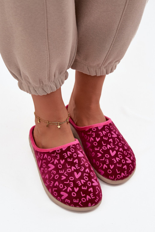 Slippers Dames Love Inblu ET000032 roze